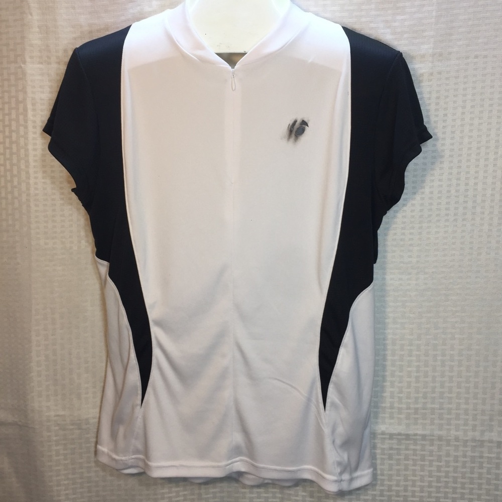 Bontrager XL Women’s bike jersey white/black